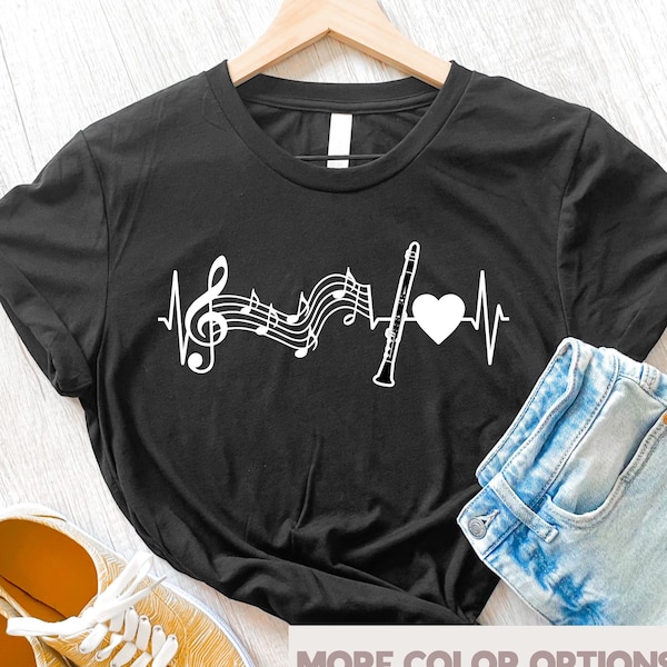 Clarinet Shirt Clarinetist Gift, Clarinet Gifts Funny Clarinet Tshirt, Music Lover Shirt Musician Gifts, Clarinet Player Clarinet Lover