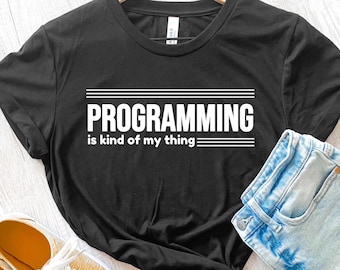 Programmer Shirt, Software Engineer Developer Gift for Coder, Programming Student