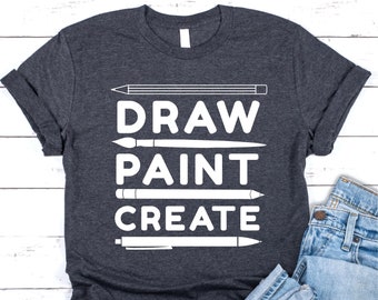 Painter Shirt | Etsy