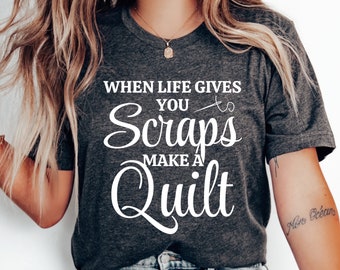 Quilter Shirt, Quilting Lover Gift, Seamstress Sewing tee