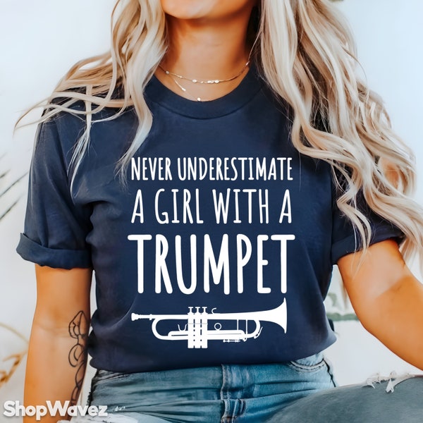 Trumpet Shirt, Trumpet Player Shirt, Trumpet Gift, Trumpet Lover, Trumpet Marching Band, Trumpet T-Shirt