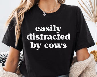 Cow Farmer Shirt for Girl, Funny Cow Shirt, Farm Lady, Country tee, Dairy Farm Shirt, Dairy Farmer Gift, Farming Shirt, Cow Lover Gifts