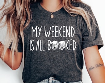 Book Lover Shirt, Bibliophile Gift for Reader, Librarian Reading tee