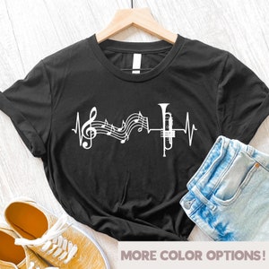 Trumpet Shirt Marching Band Shirt, Trumpet Gifts Funny Trumpet Tshirt, Music Teacher Shirt Musician Gifts, Trumpet Player Band Teacher