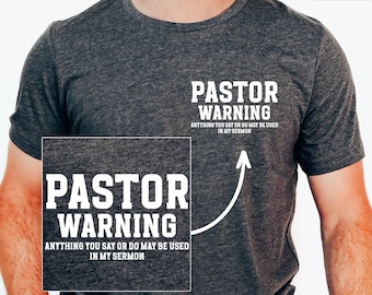 Pastor Gift Shirt, Christian Faith Pastor Appreciation