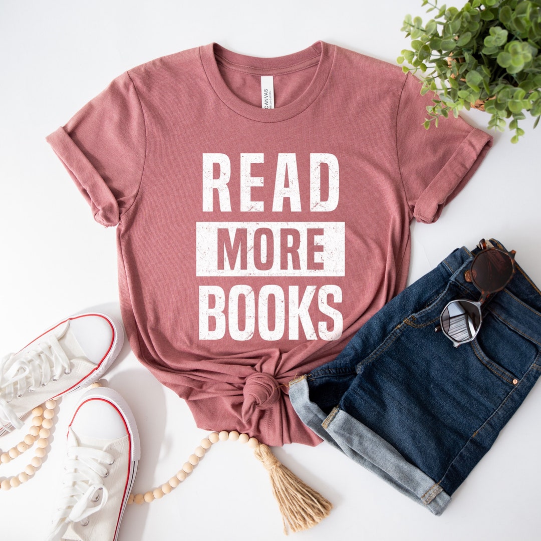 Read More Books Shirt Reading Shirt English Teacher Gift - Etsy