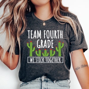 Fourth Grade Teacher Shirt, Teacher Shirt, Teacher Appreciation, Teacher Gift, 4th Grade Shirt, Fourth Grade Shirt, Grade Level, Teacher Tee