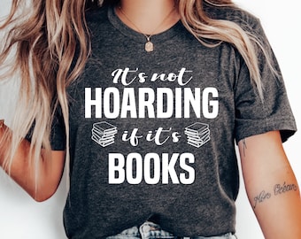 Book Lover Shirt, Bibliophile Reading Tee, Librarian Gift
