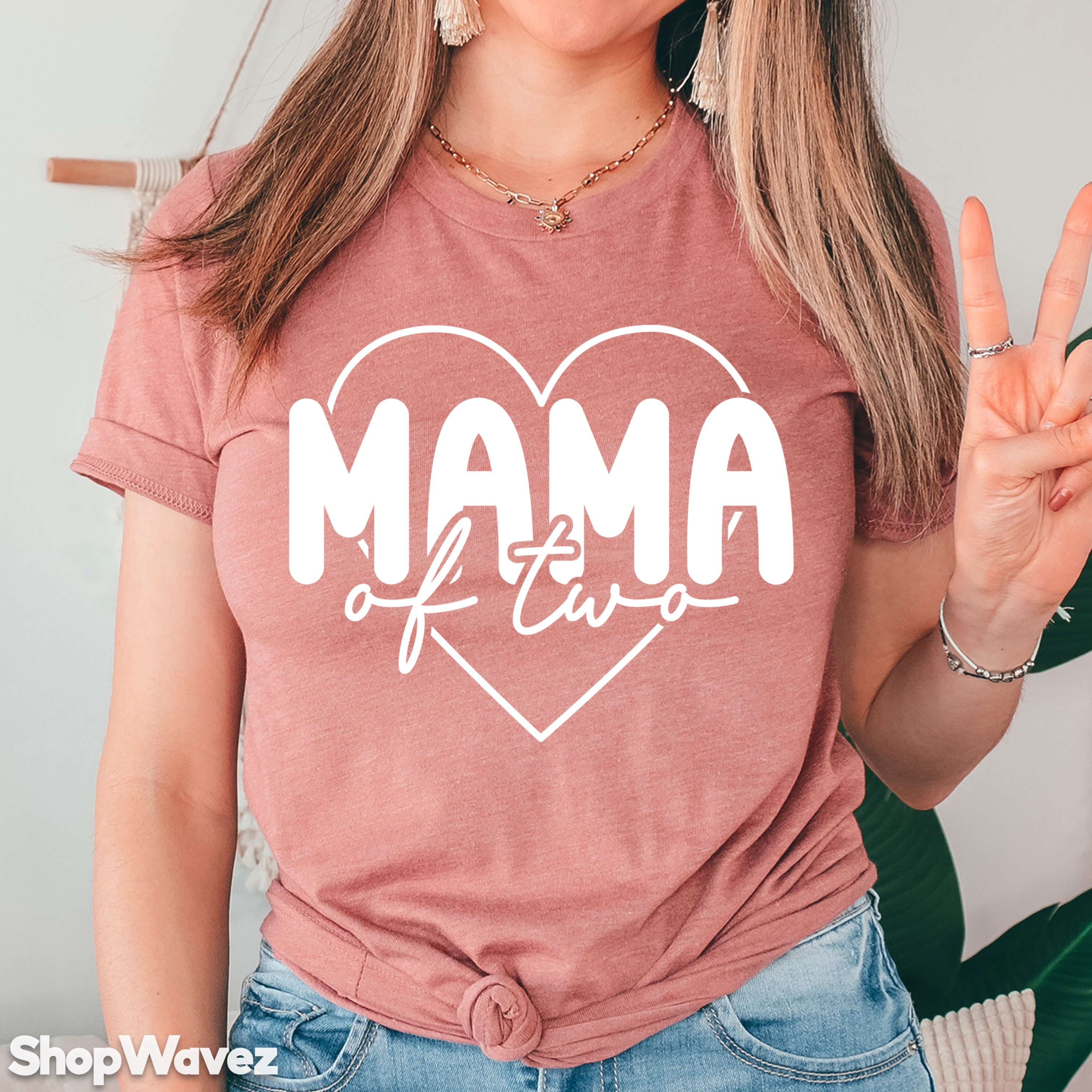 12 Best Gifts for Second Time Moms: A Complete Guide 9 Second Baby Announcement Mama of Two Shirt, New Mom Gift Pregnancy…