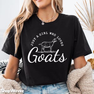 Funny Goat Lover Shirt, Women&#39;s Goat Mom Tee Farmer Gift