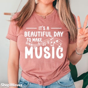 Musician Shirt, Band Music Class Teacher Gift