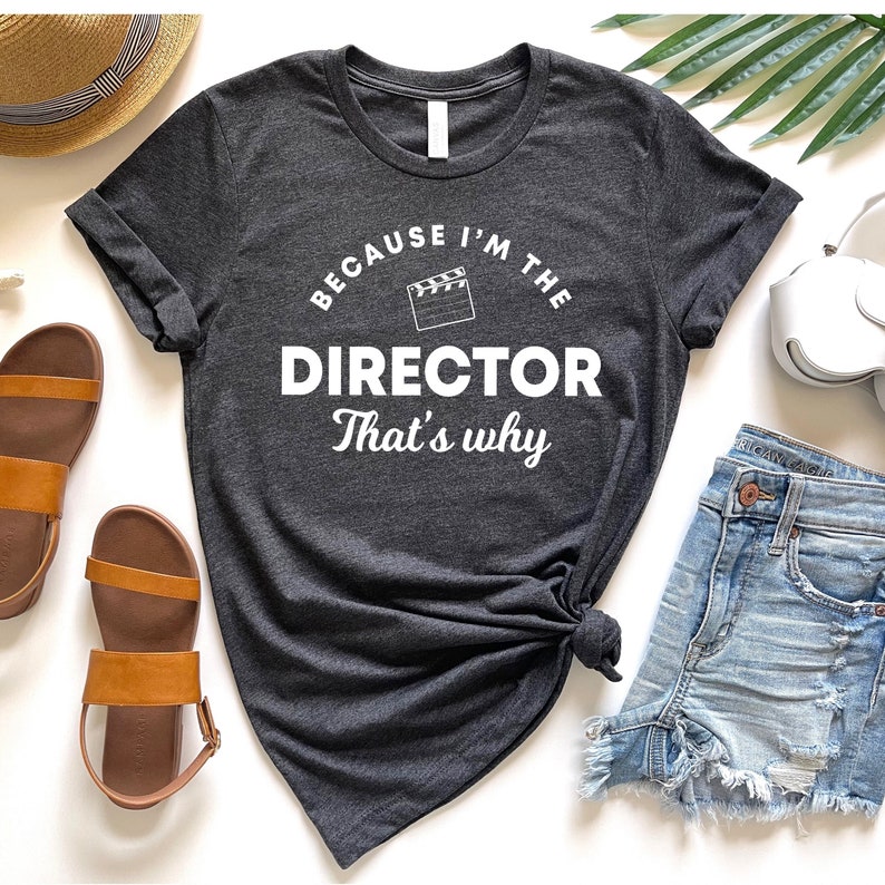 Merch Director Background Director Shirt Director Gift Film Shirt Video Production - Etsy