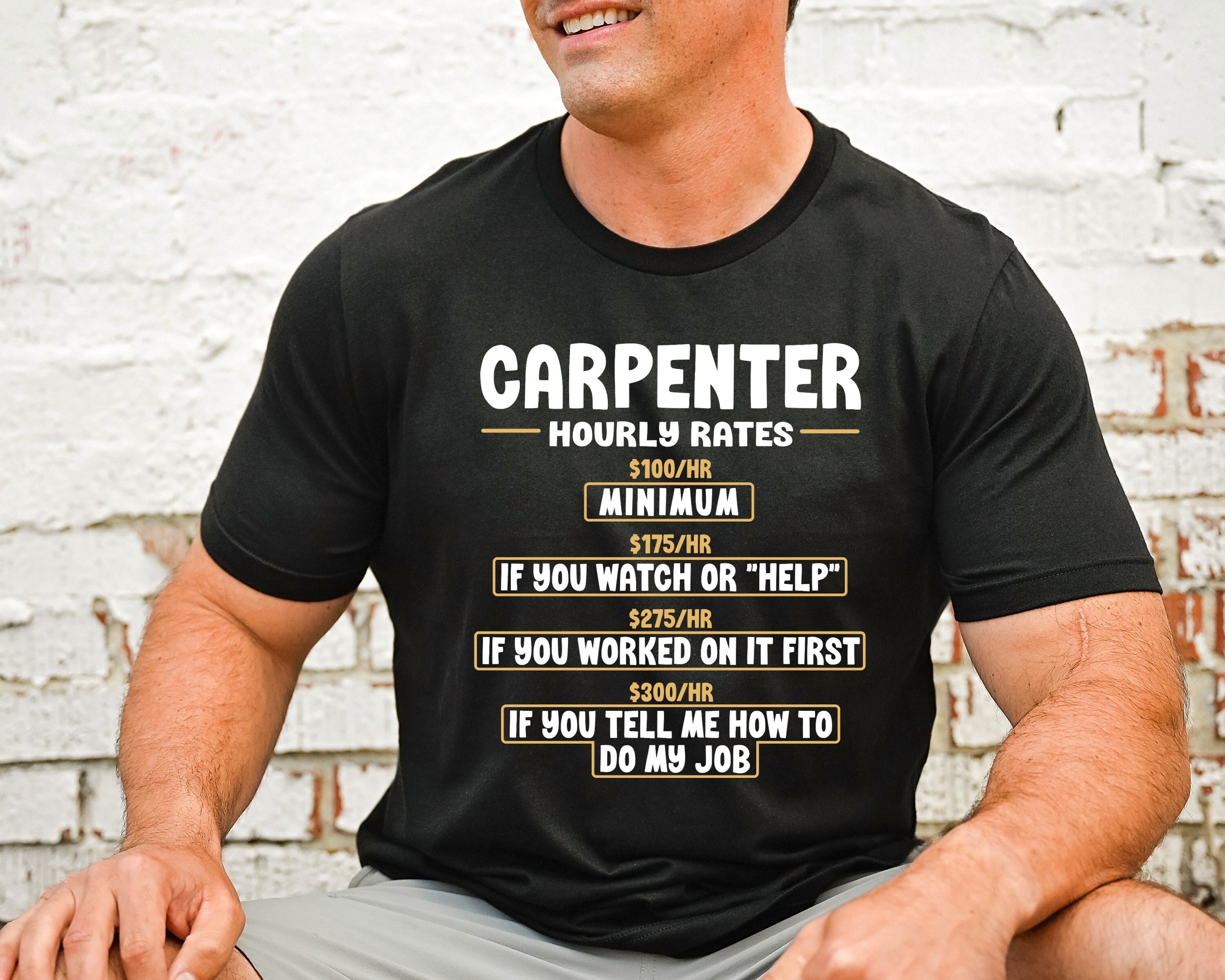 Carpenter Shirt Woodworking Tshirt, Carpenter Gifts, Carpenter T-shirt  Gifts for Carpenters, Carpentry Gift Contractor - Etsy