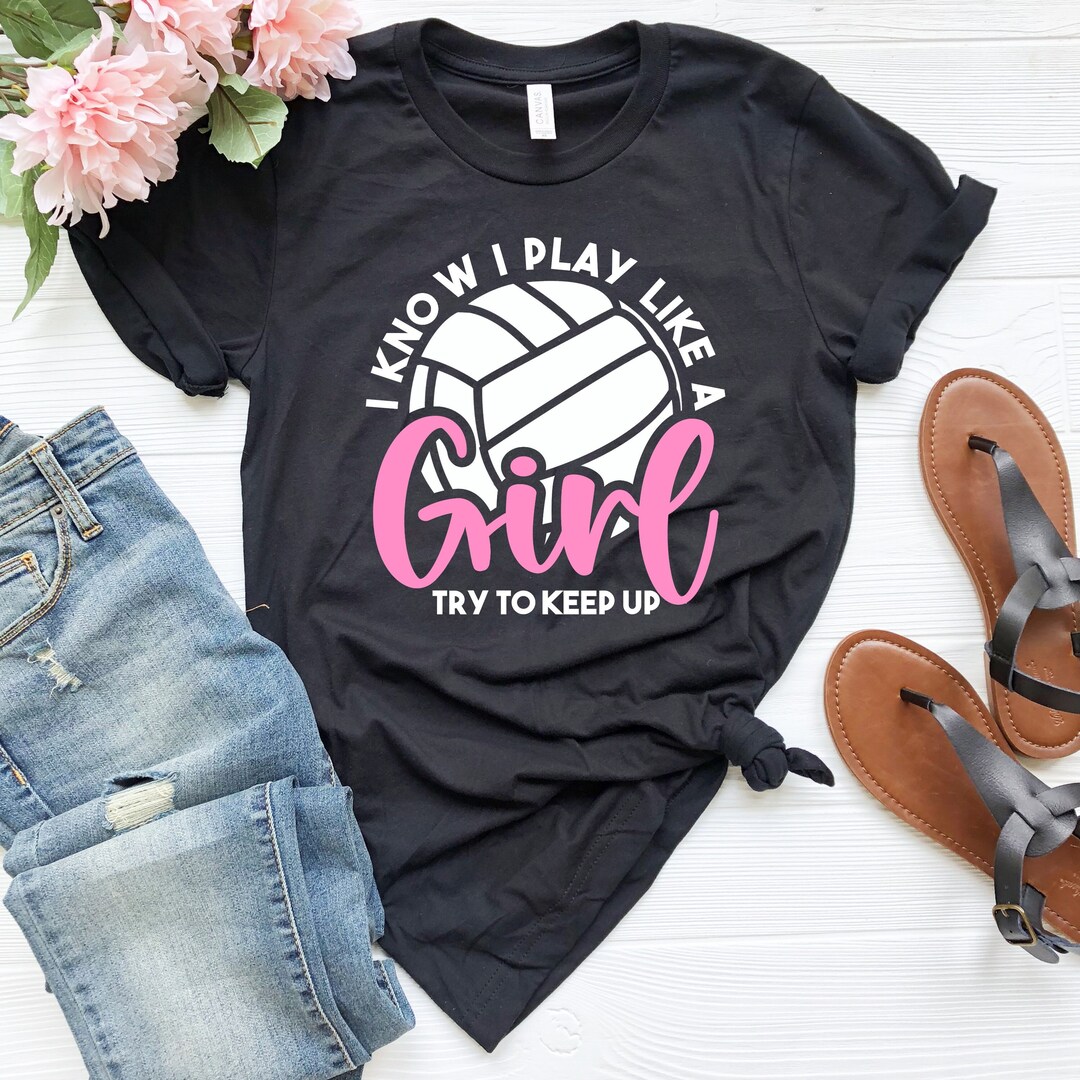 Girls Volleyball Shirt Volleyball Girl Shirt, Volleyball Lover Shirt