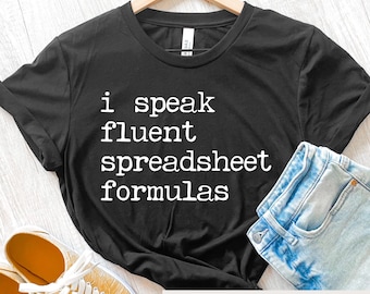 Data Analyst Gift for Accountant T-Shirt, Accounting Student
