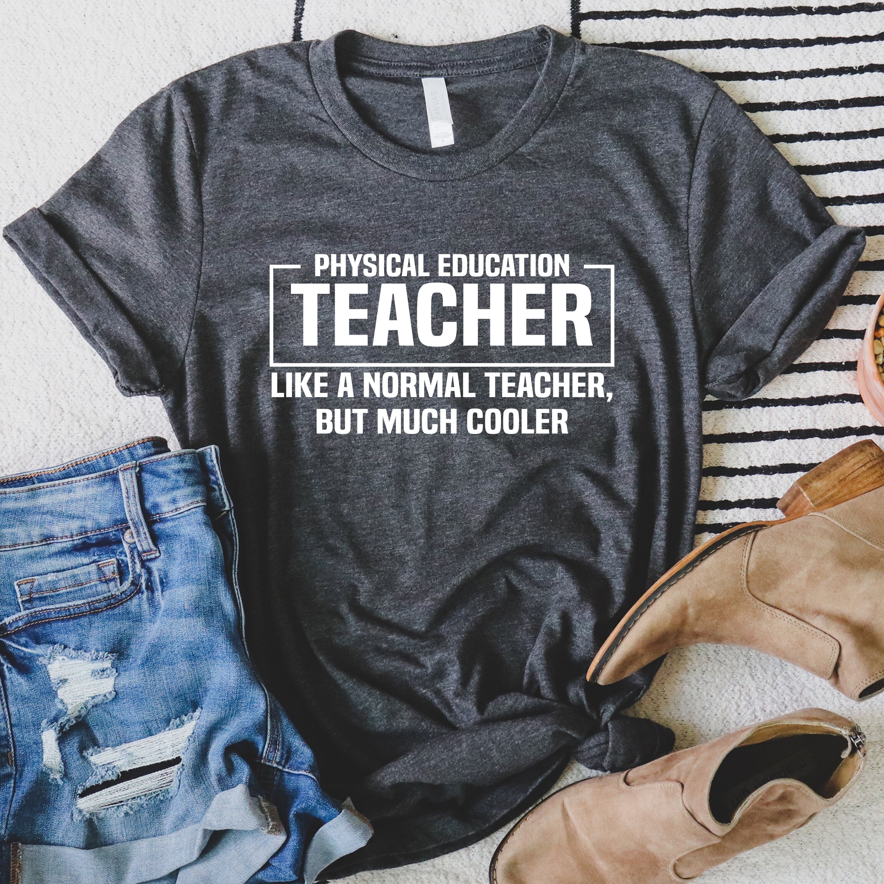 Pe Teacher Cooler Svg Etsy