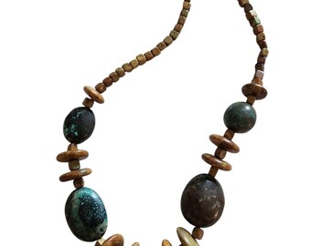 Collar de plata de ley DTR de Jay King con turquesa natural y piedras preciosas
