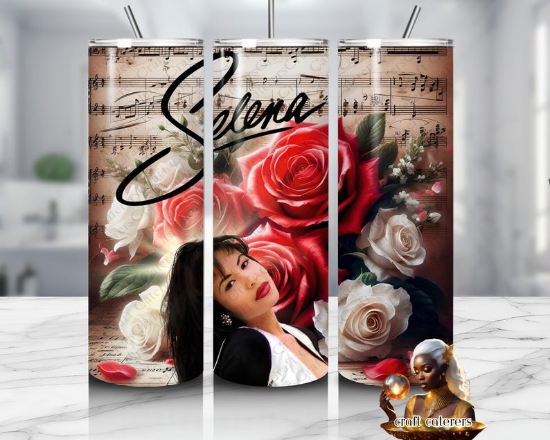 Selena - 20oz Tumbler Wrap (digital Download) - Etsy