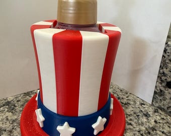 4th of July - Americana - Uncle Sam Hat - BBW Soap Holder