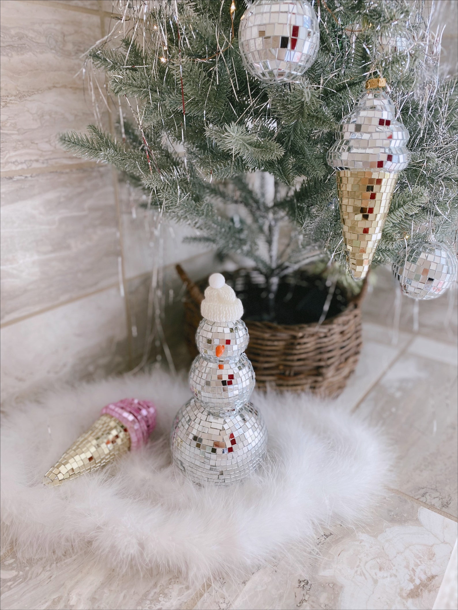 Disco Snowman Christmas Holiday Home Decor - Etsy