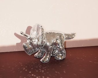 triceratop disco dinosaur decoration