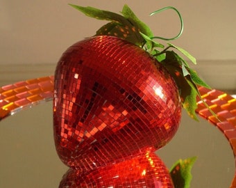 disco strawberry disco home decor
