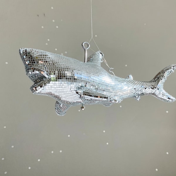 disco ball shark