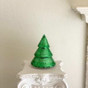 disco christmas tree home decor