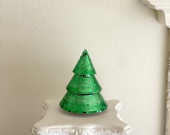 disco christmas tree home decor