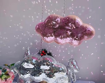 cloud disco ball home decor