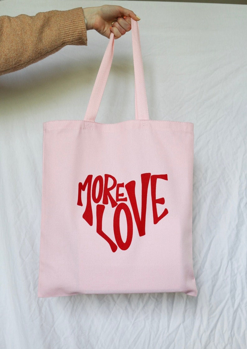 More Love Tote Bag image 3