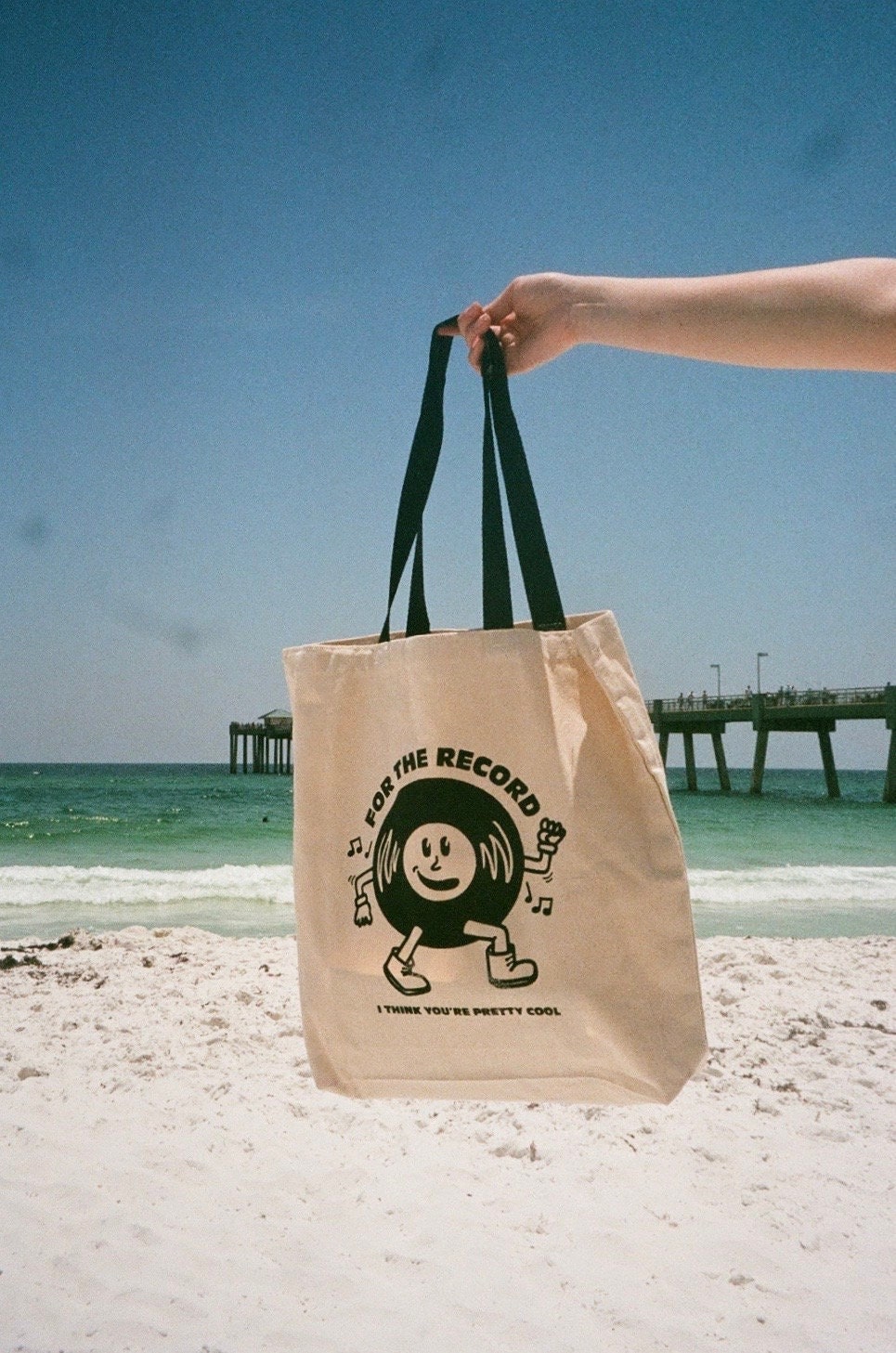 Vinyl Record tote bag, the ultimate must-have for record