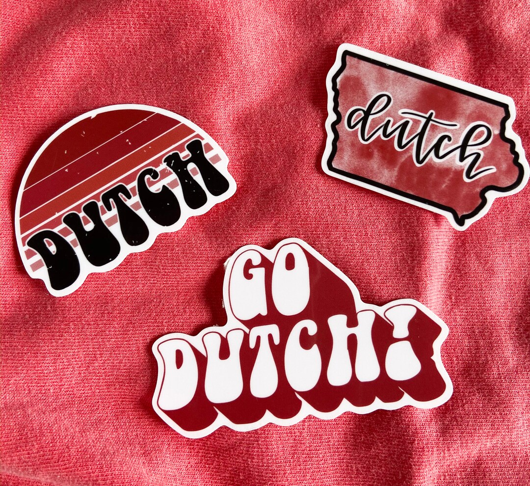Central Dutch Sticker Pack Etsy
