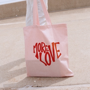 More Love Tote Bag image 1