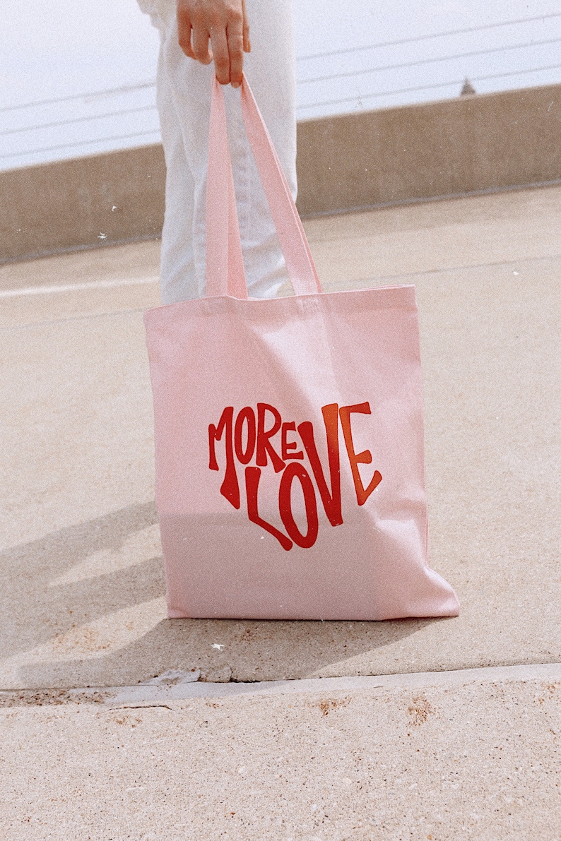 More Love Tote Bag image 1