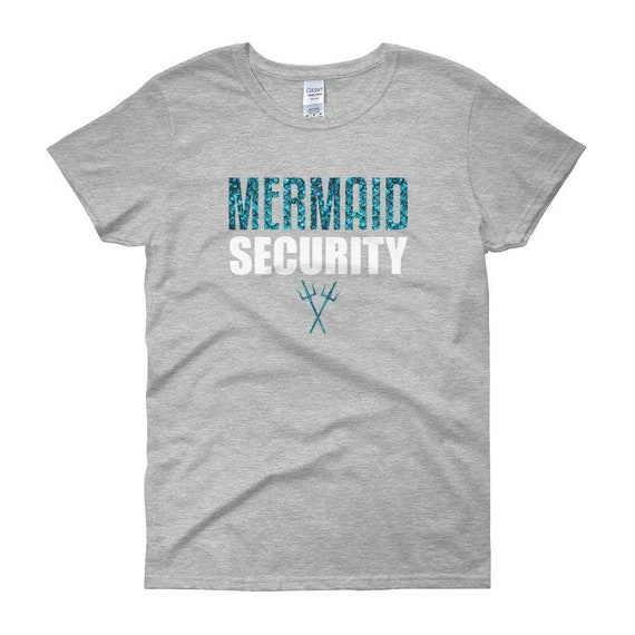 mermaid security shirt