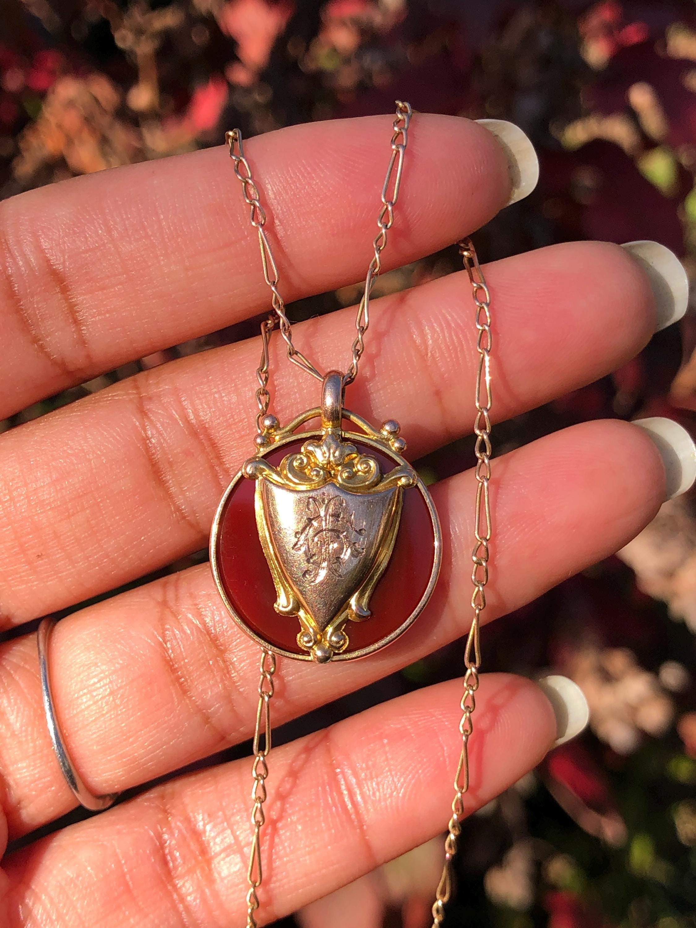 1928 Jewelry Necklace With Heart Locket On Top 1928 Jewelry Gold