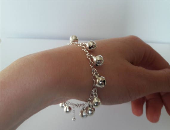 bracelet argent grelot bracelet argent grelot