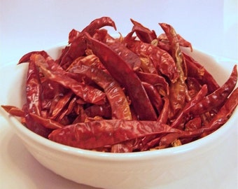 Whole Dried Cayenne Peppers, Spicy Red Peppers, NON GMO, Country Creek Acres