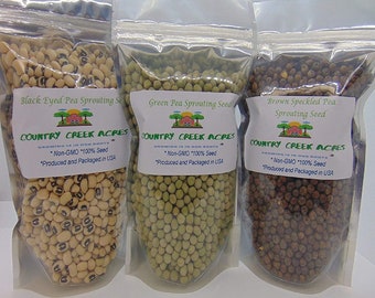 9 oz Brown Speckled Pea