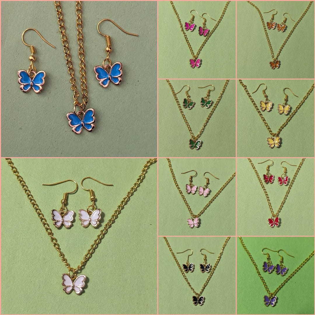 Simple Butterfly Set - Etsy