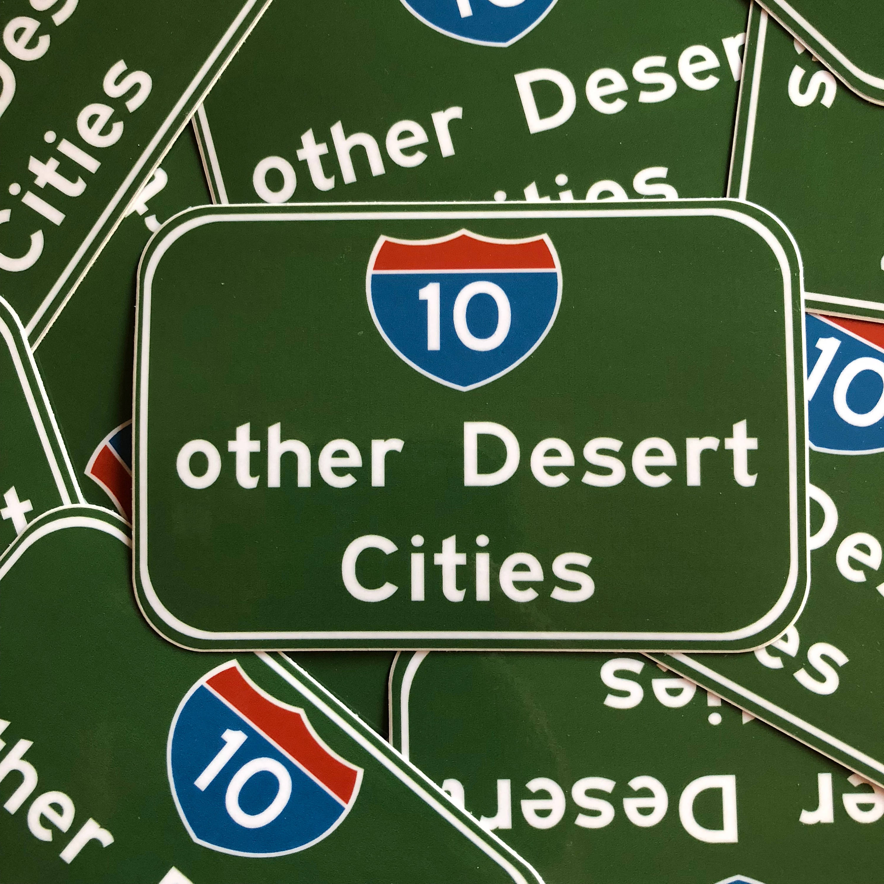 Other Desert Cities Vinyl Sticker - Etsy