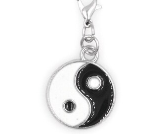 Its All About...You Rose Stainless Steel Clasp Clip on Charm 79Af