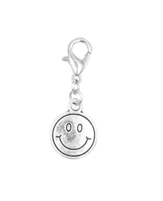 Its All About...You Palm Tree Stainless Steel Clasp Clip on Charm 74D