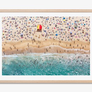 Coogee Summer, Sydney, Professional Print , Un Framed Wall Art , Sydney Wall Decor, Aerial Boho Art Photo, Large Prints , 12x8, 18x12 24x16 image 4