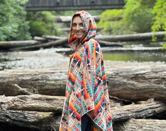 Blanket Poncho (wearable blanket)