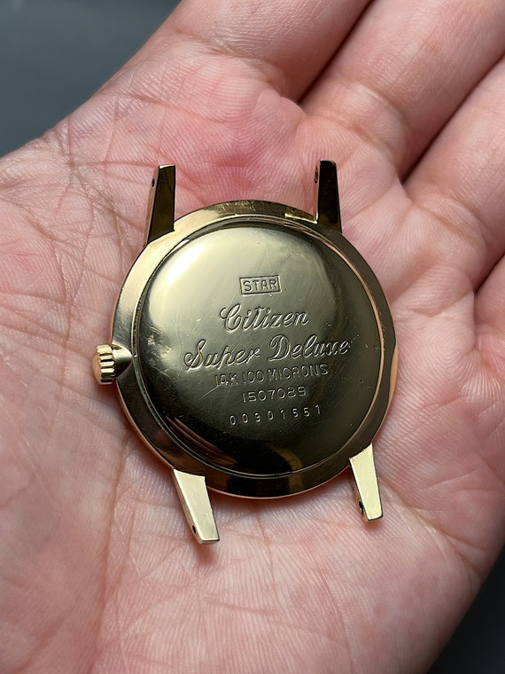 Citizen 14k deals gold watch