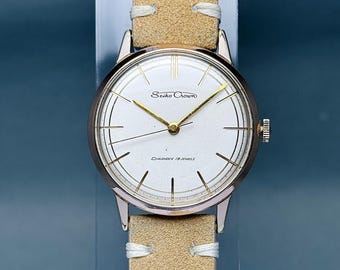 Vintage Seiko Crown 19 Jewels EGP 20 Microns - Etsy