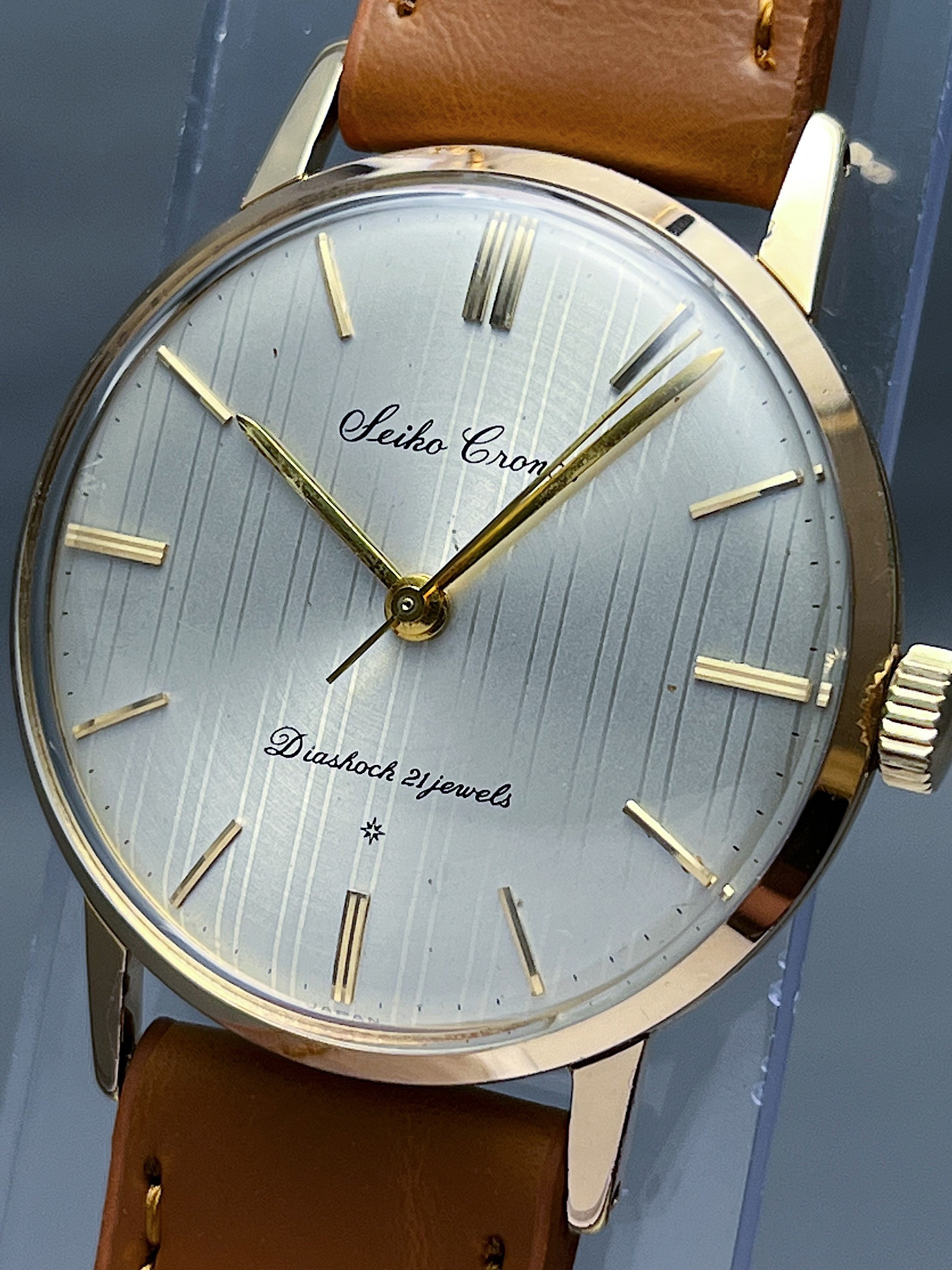 seiko cronos diashock 21 jewels