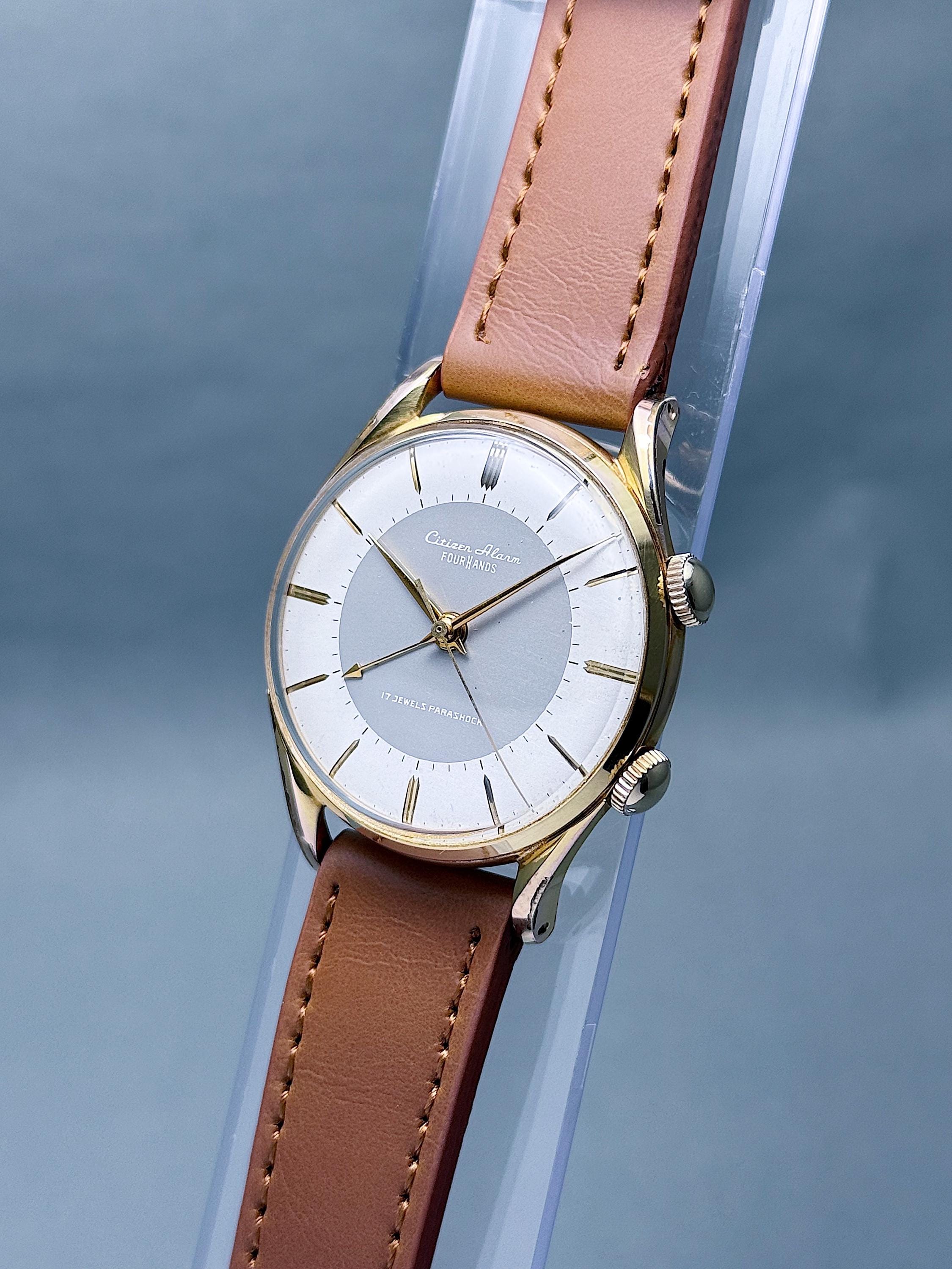 254 CITIZEN スティックアラーム799 4RE799-013 置時計 Citizen Alarm 4 Hands Mechanical - Etsy